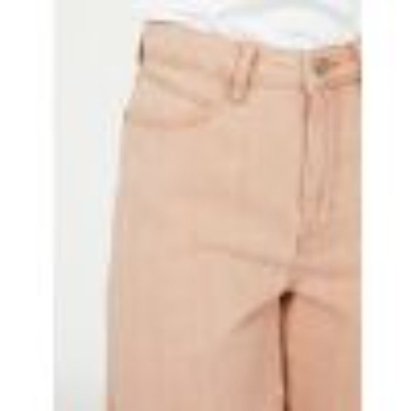 Women's Outland Denim Organic Cotton Dia Jean Shorts in Peachy Keen Size 28 - Picture 11 of 14